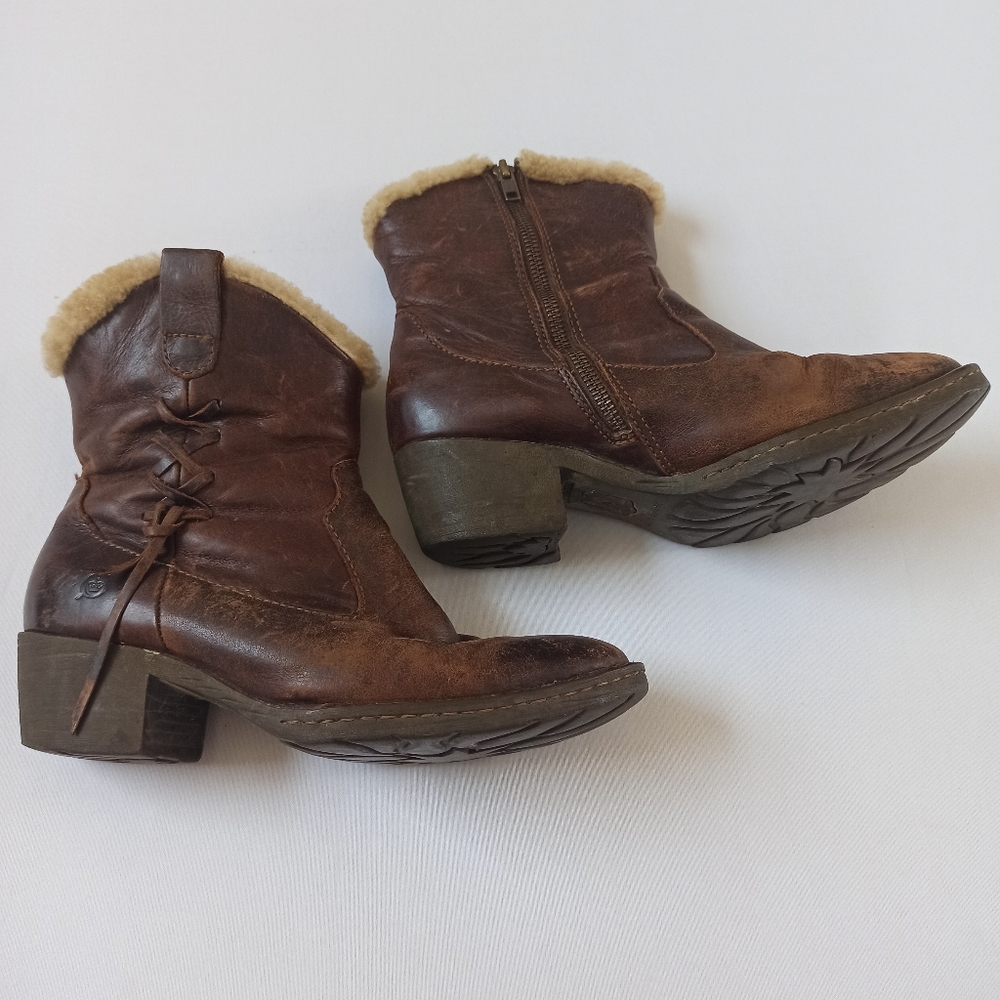 Born Brown Leather Boots